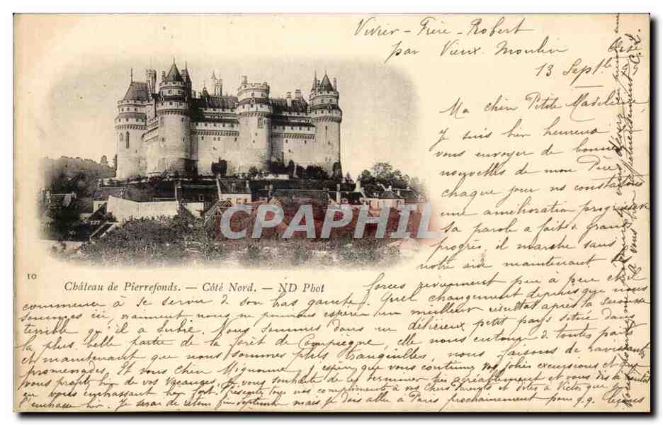 Château de Pierrefonds — Côté Nord — ND Phot