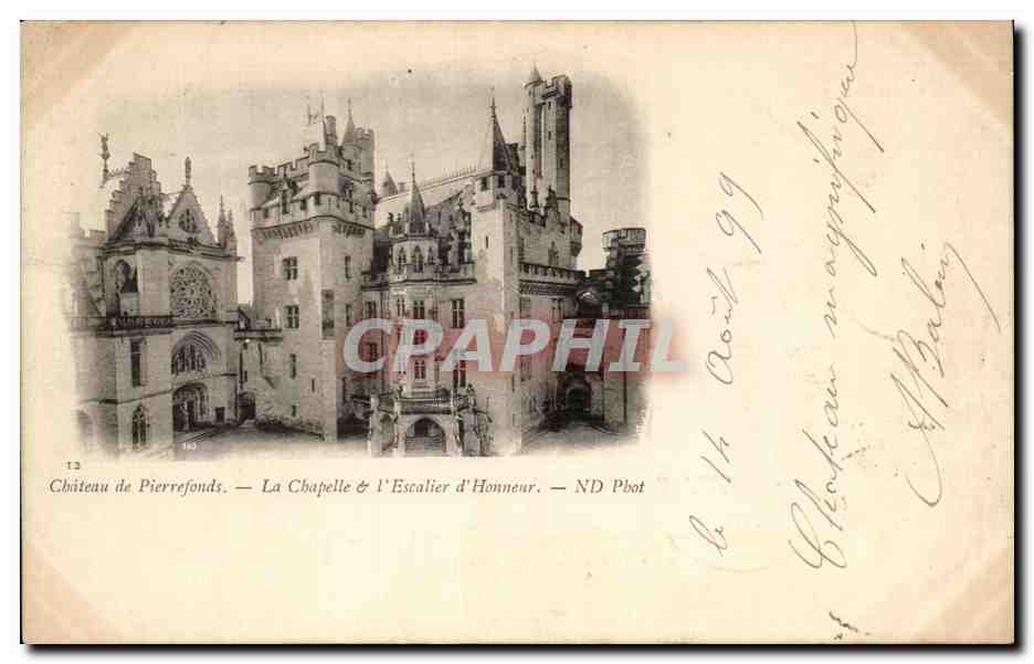 Château de Pierrefonds — La Chapelle & l'Escalier d'Honneur — ND Pbot