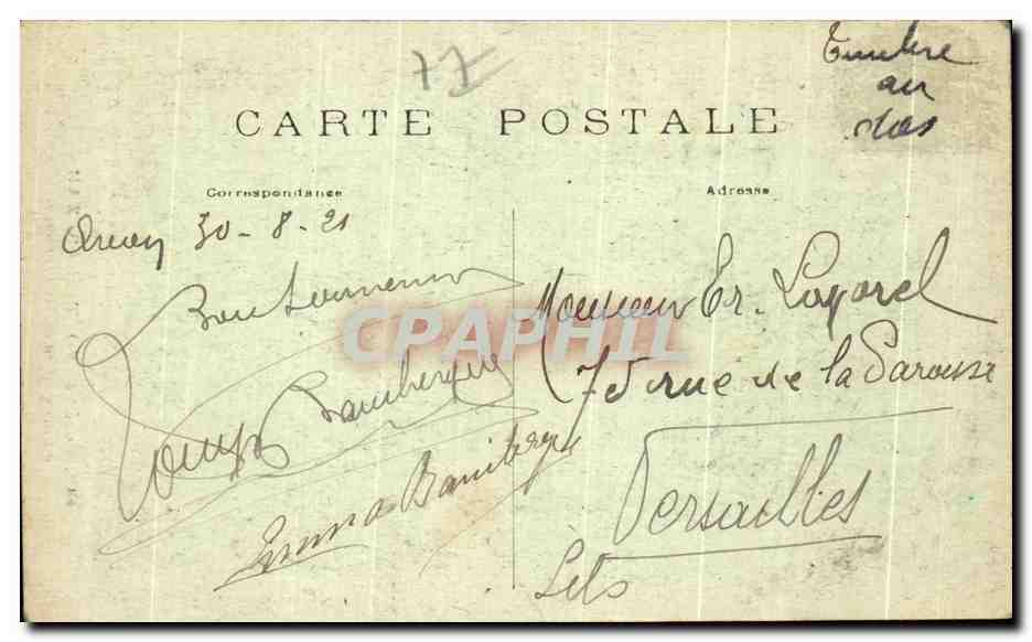 Le Bilboquet du diable — Forêt de Fontainebleau — CPAPHIL n°139 — Reverso