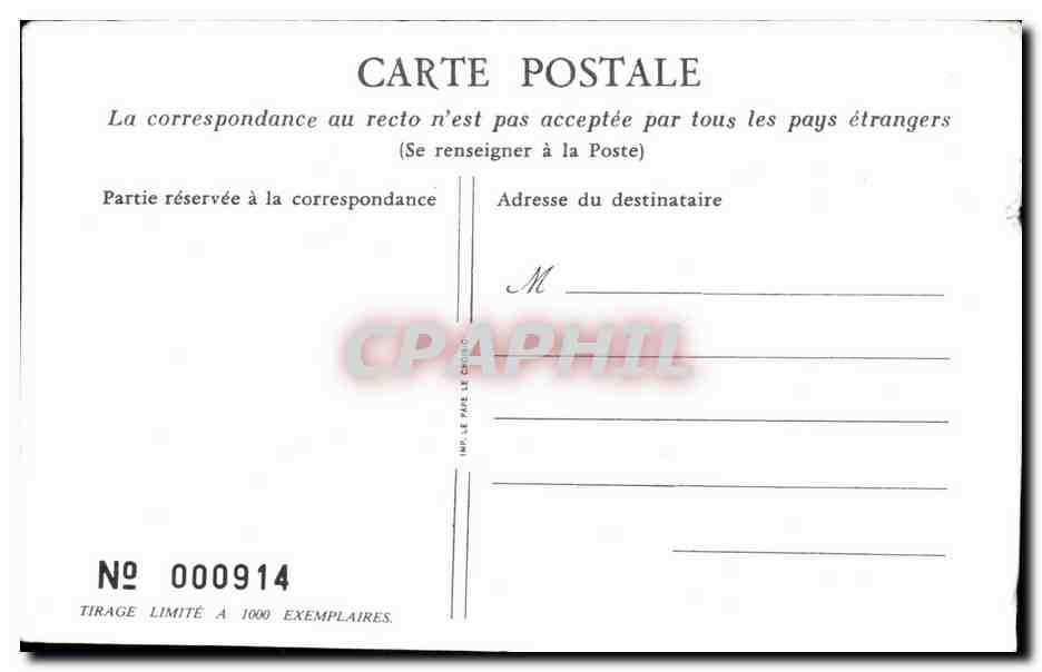 CPM Foire Brocante et Collections Le Croisic 23 24 Juin 1984 ancienne criee — Reverso