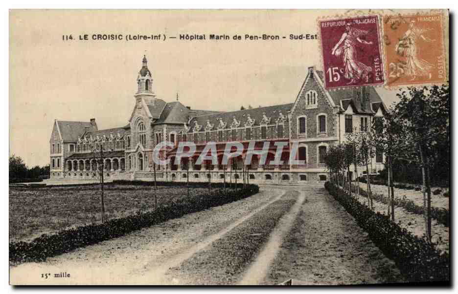 CPA Le Croisic Hopital Marin de PenBron Sud Est