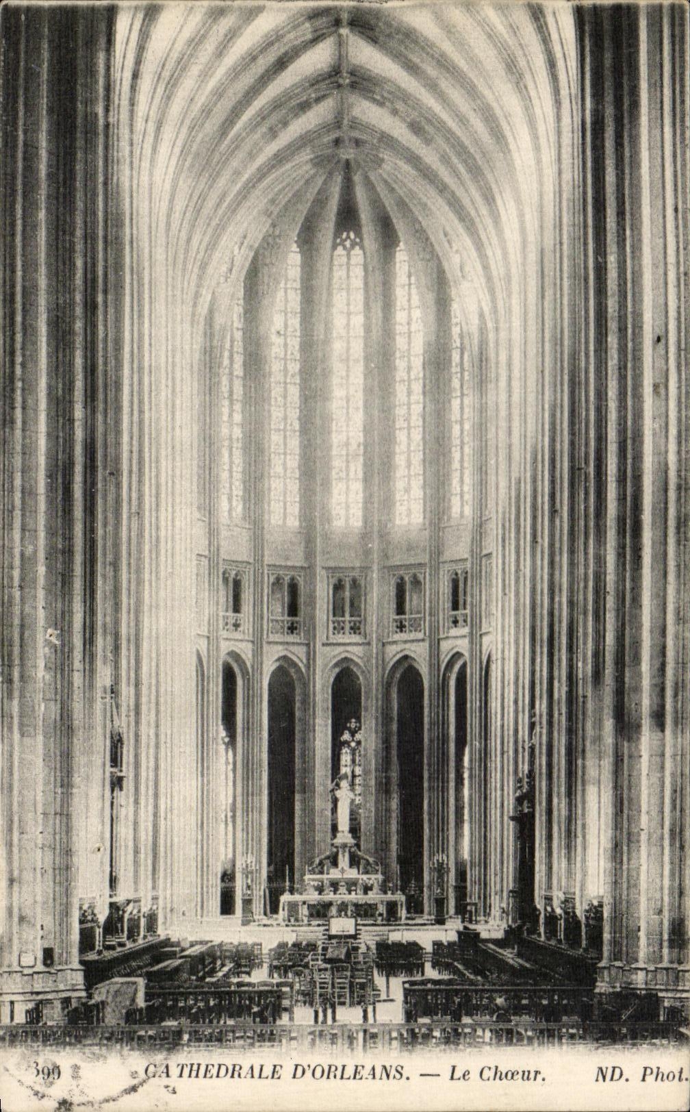 Cathédrale d'Orléans — Le Chœur — ND. Phot.