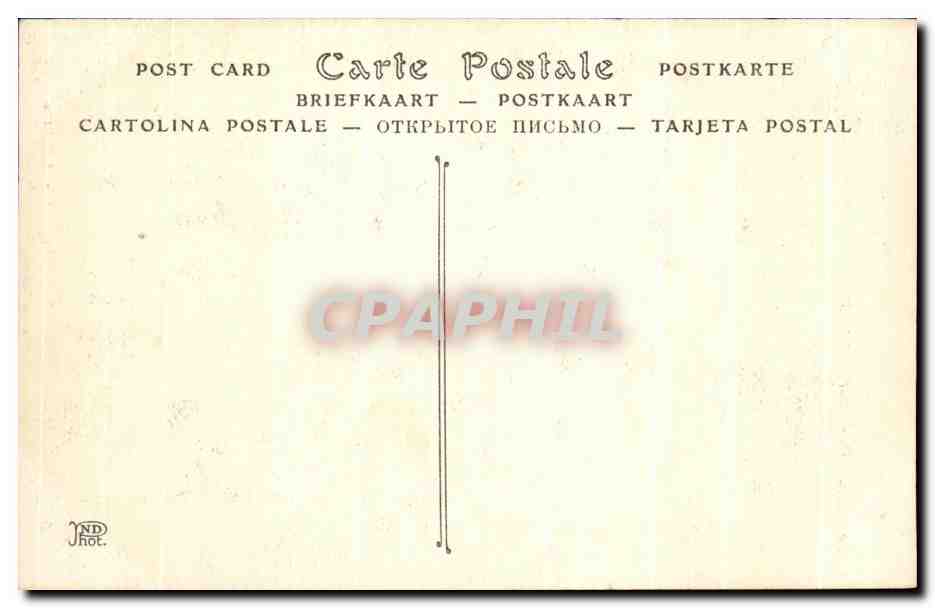 CPA Orleans L Eglise Saint Aignan — Verso