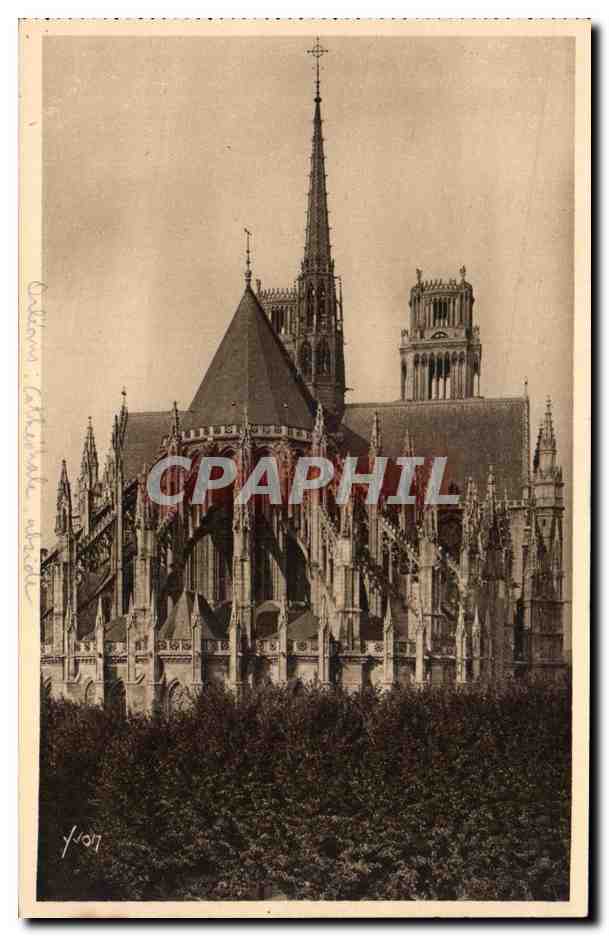 CPA Orleans Abside de la Cathedrale Ste Croix