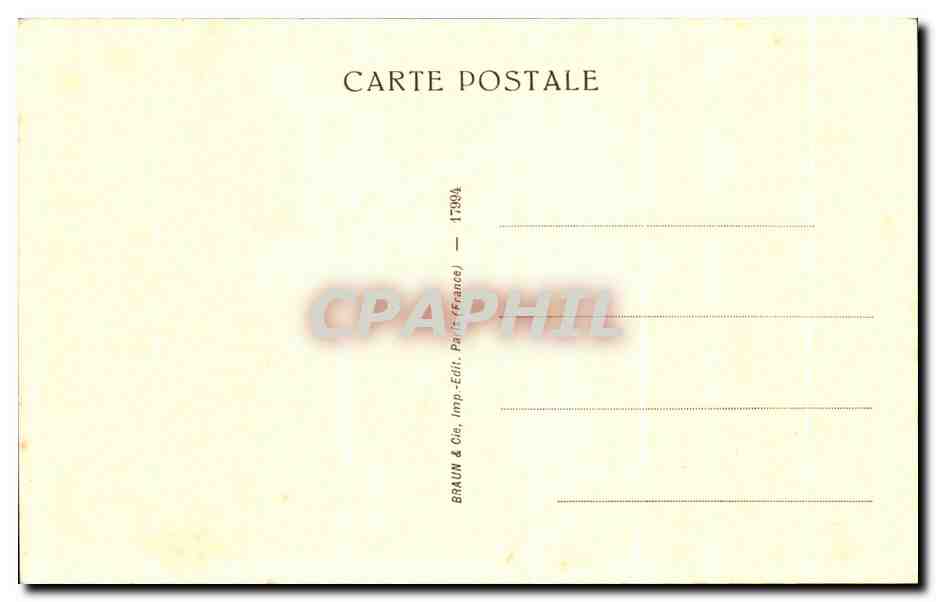 CPA Musee De Lyon Le Cafe Concert Degas Les ambassadeurs  — Verso