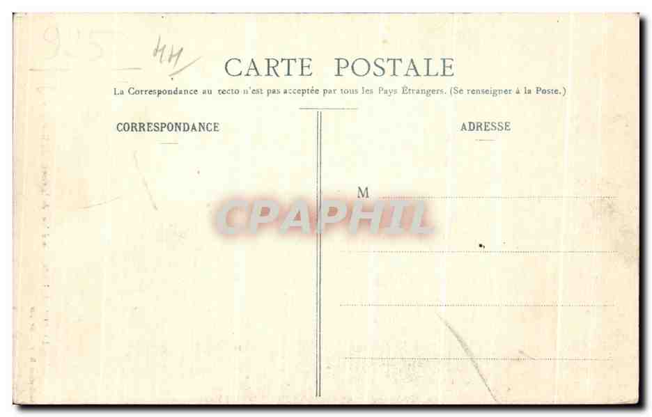 CPA Le Pouliguen Interieur de la Grotte du Korrigan — Rückseite