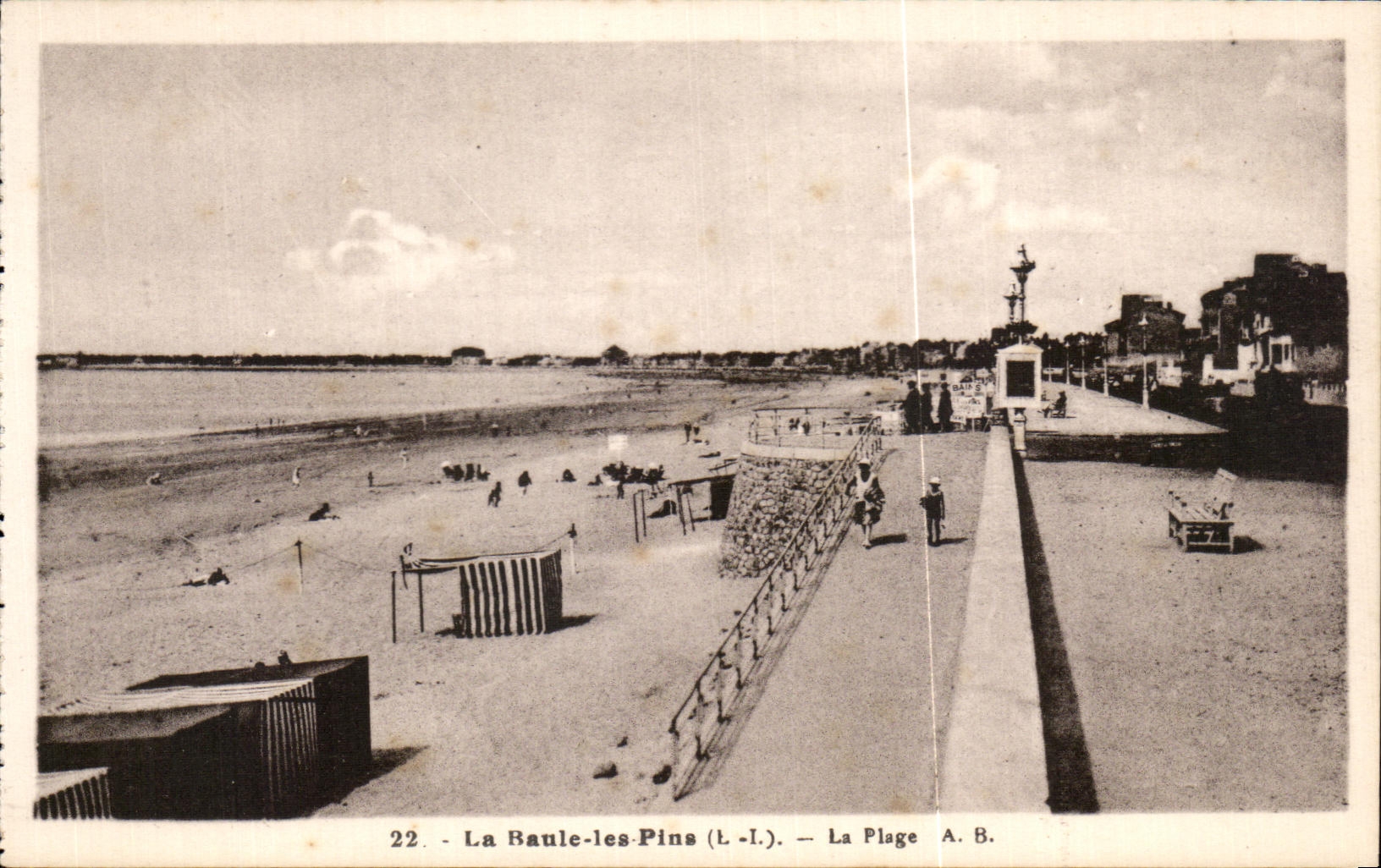 CPA La Baule les Pins La Plage