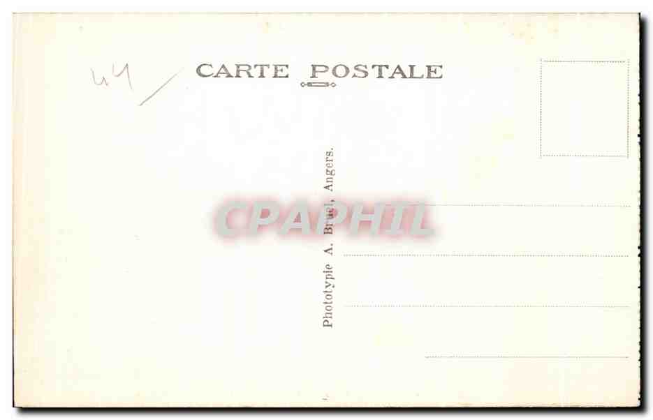 CPA La Baule les Pins La Plage — Verso