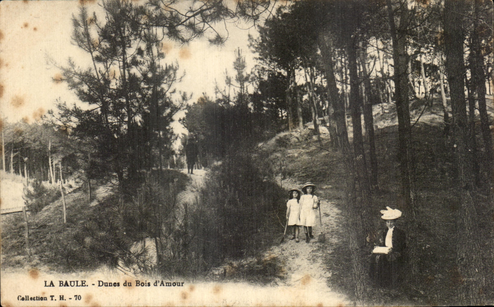 CPA La Baule Dunes du Bois d Amour Enfants