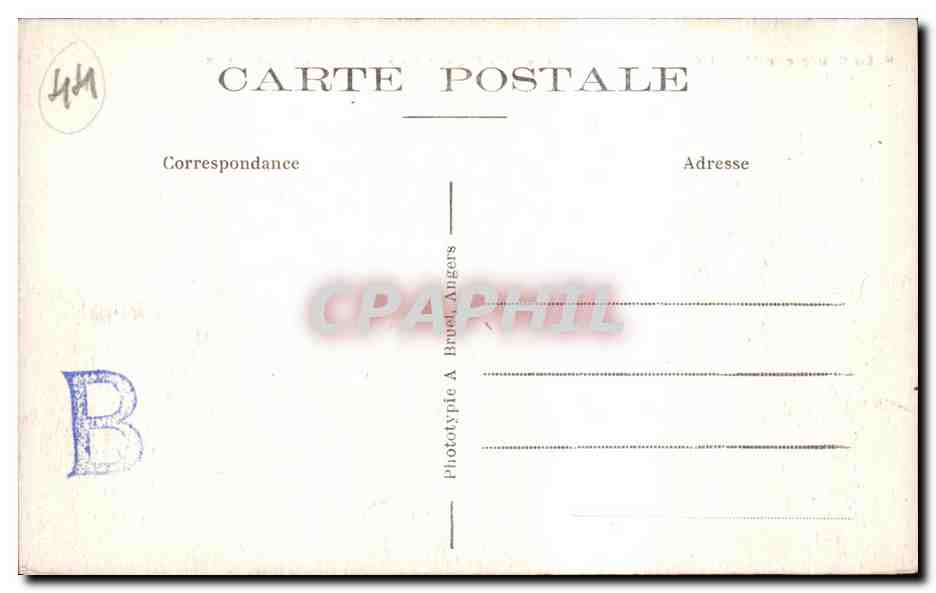 CPA La Baule sur Mer Vue generale de la Plage et des nouveaux Boulevards — Rückseite