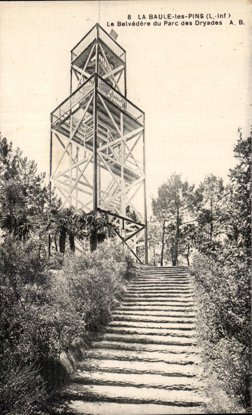 CPA La Baule Les Pins Le Belvedere du Parc des Dryades