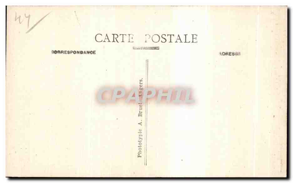 CPA La Baule Les Pins Le Belvedere du Parc des Dryades — Rückseite