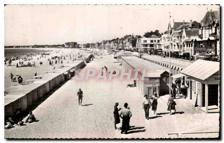 CPA La Cote d Amour La Baule La plage 