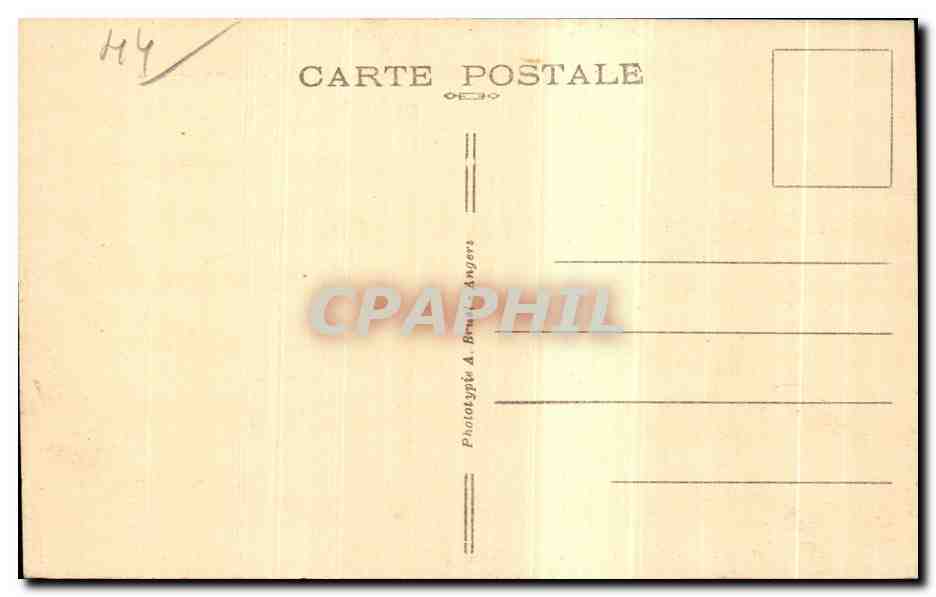 CPA La Baule sur Mer L Hermitage Hotel et les nouveaux Boulevards — Rückseite