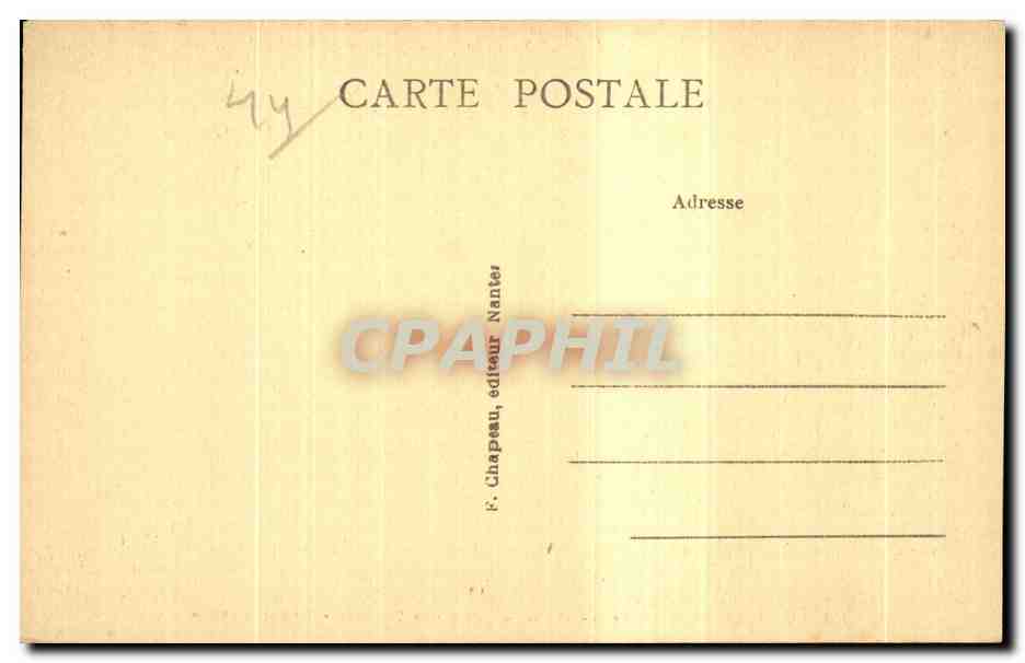 CPA La Baule les Pins Au Parc des Drades Allees d entree — Verso