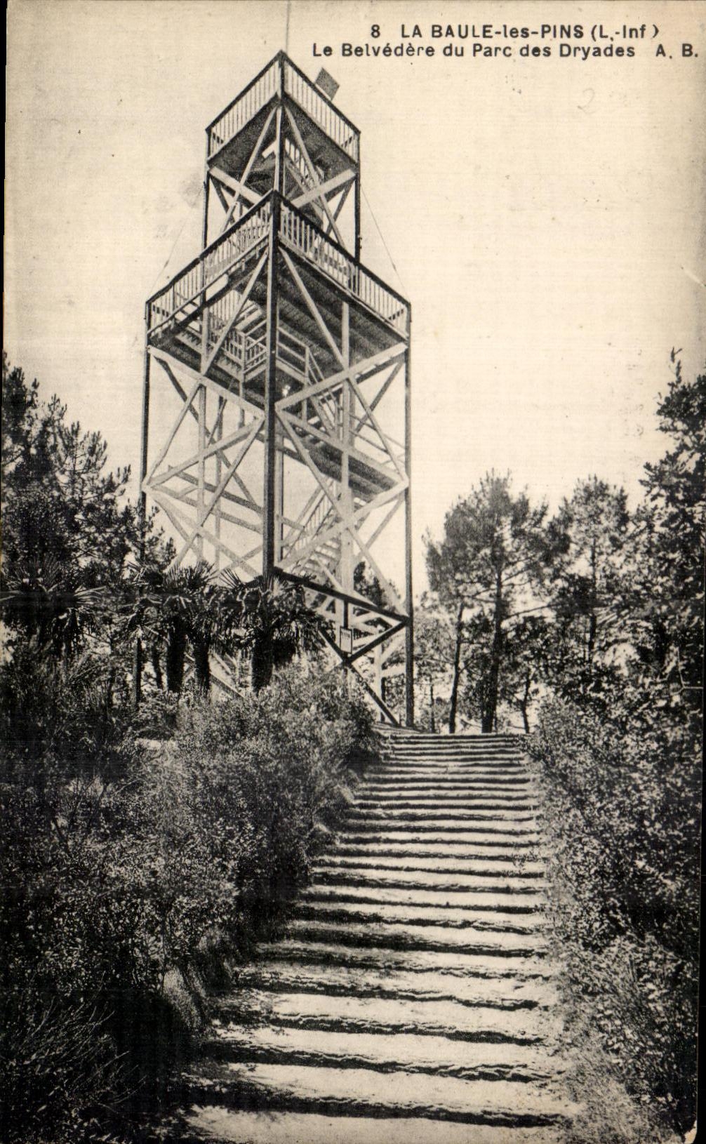 CPA La Baule Les Pins Le Belvedere du Parc des Dryades