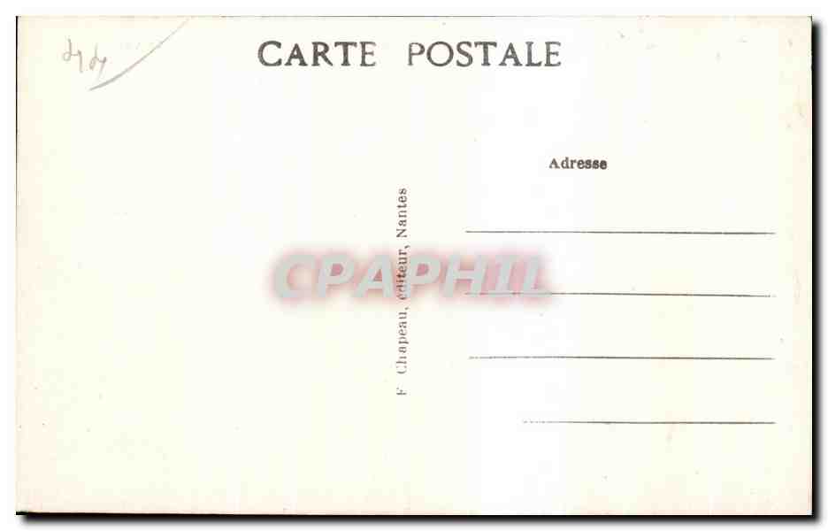 CPA La Baule les Pins Parc des Dryades La Montee du Belvedere — Rückseite