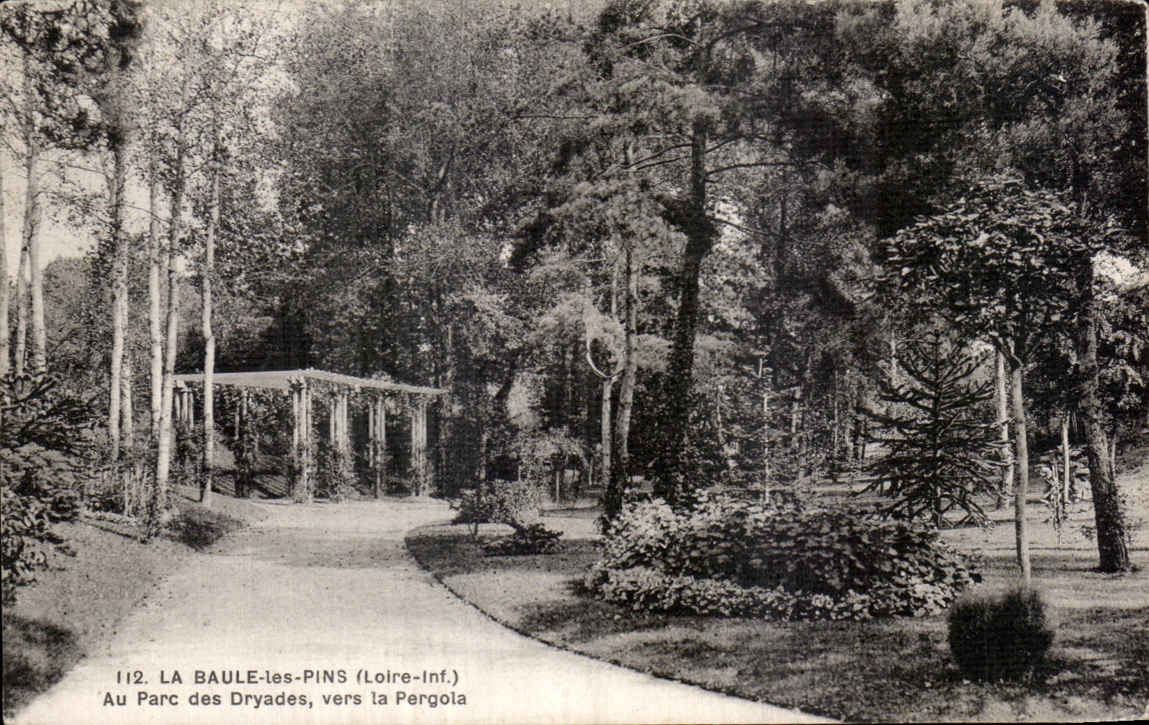 CPA La Baule les Pins Au Parc des Dryades Vers la Pergola