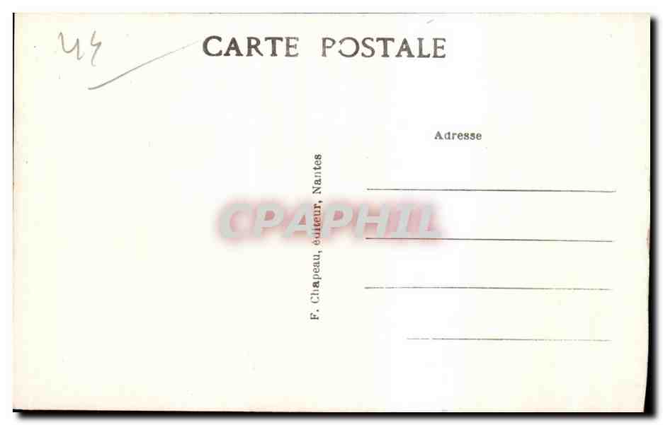 CPA La Baule sur Mer Le Casino Velo Cycle Cycling — Rückseite