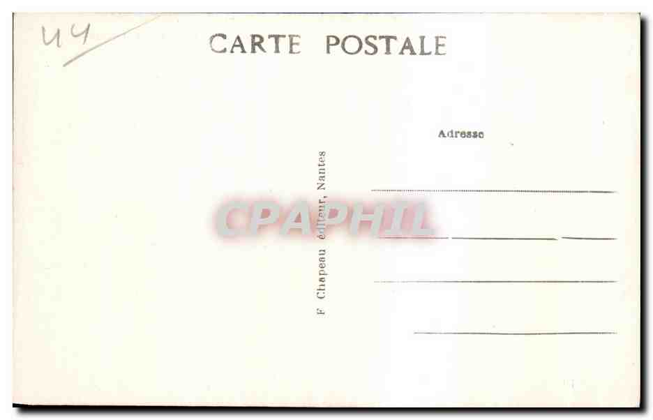 CPA La Baule sur Mer L Entree de la Plage — Back