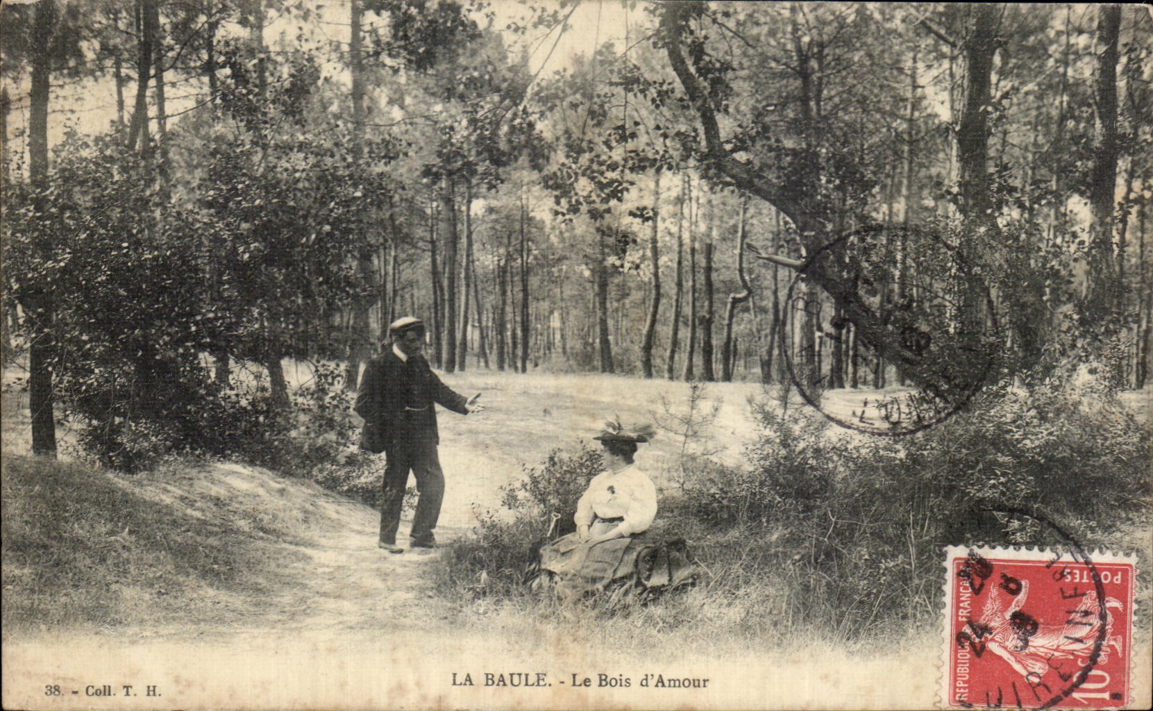 CPA La Baule Le Bois d Amour
