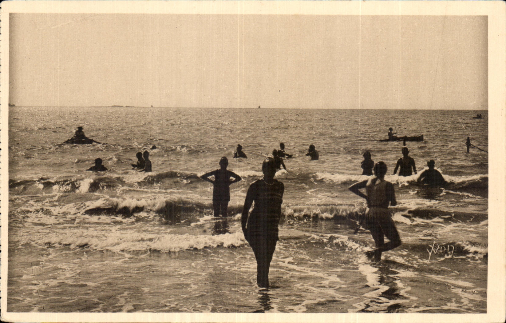 CPA La Baule L Heure du Bain