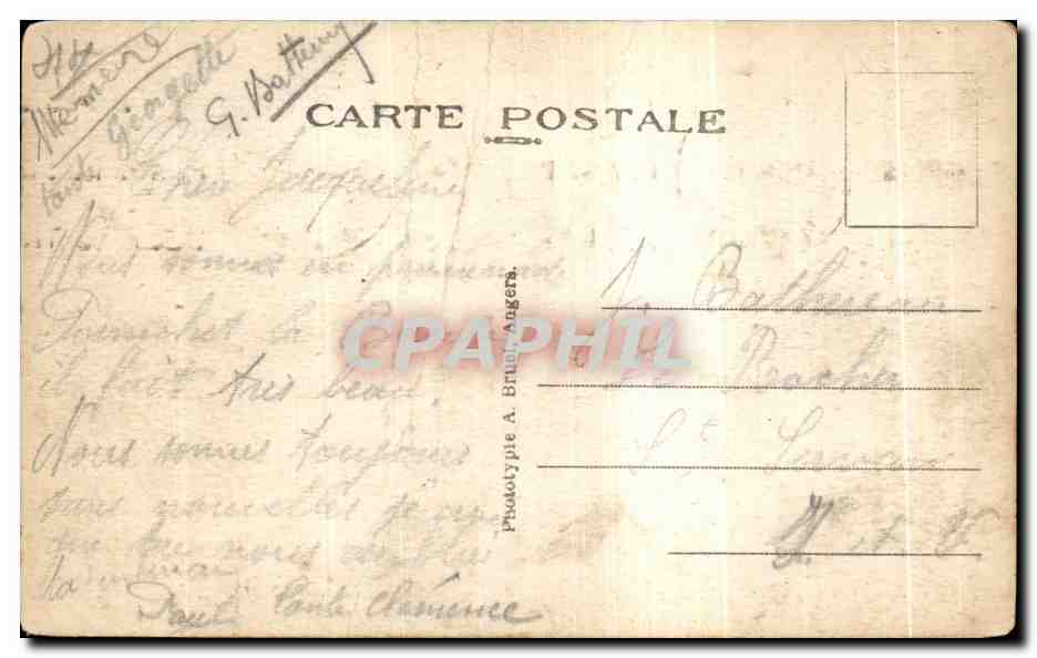 La Baule-sur-Mer (Loire-Inf) — Baby am Meer — A B — Rückseite