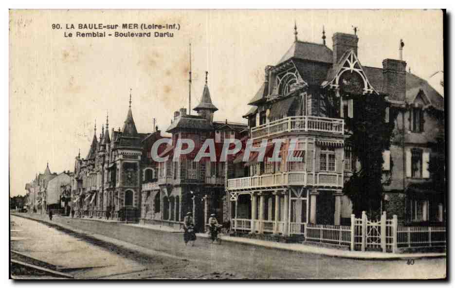 CPA La Baule sur Mer Le Remblal Boulevard Darlu