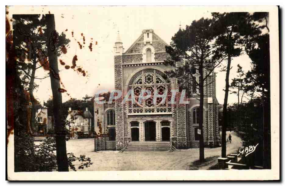 Antike Ansichtskarte La Baule La Nouvele Eglise M Bougouin Arch