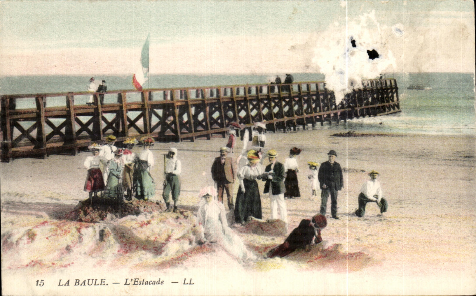 CPA La Baule L Estacade