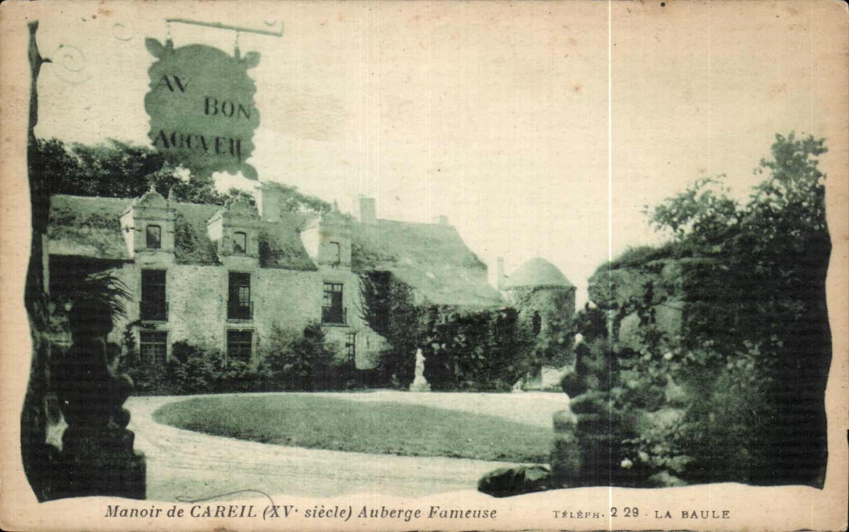 CPA Manoir de Careil Auberge Fameuse au Bon Accueil