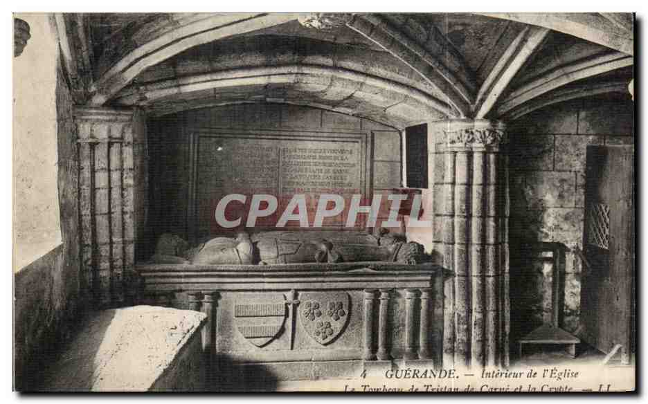 CPA Guerande Intereur de l Eglise