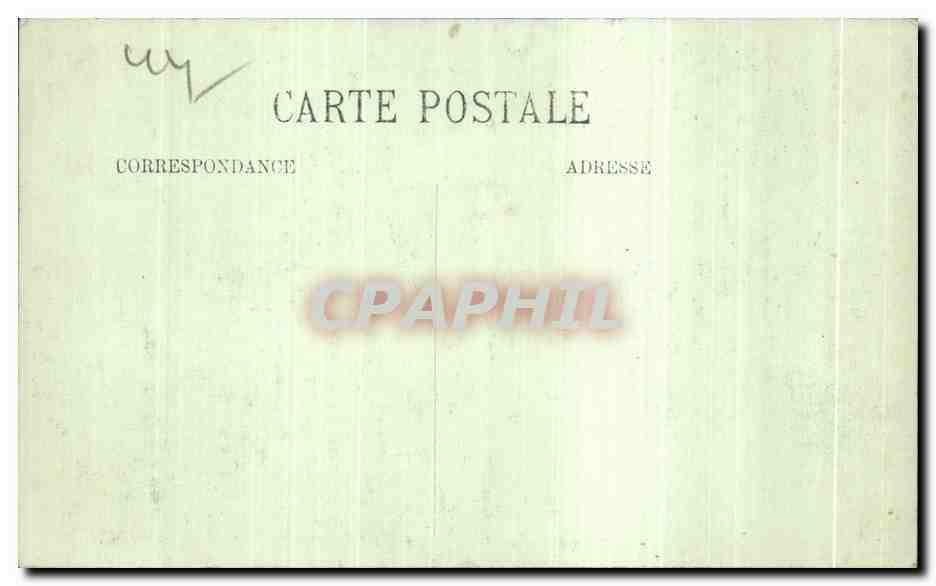 CPA Guerande Intereur de l Eglise — Rückseite