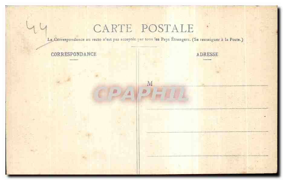 CPA Guerande La Tour Ste Anne — Rückseite