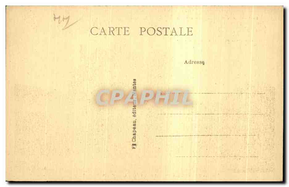 CPA Guerande Le Mall et la Porte Saint Michel — Rückseite