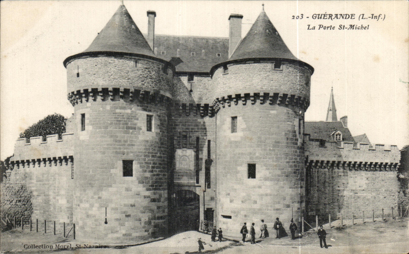 CPA Guerande La Porte St Michel