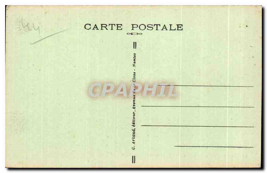 CPA La Bernerie La Grande Plage a l heure du Bain — Rückseite