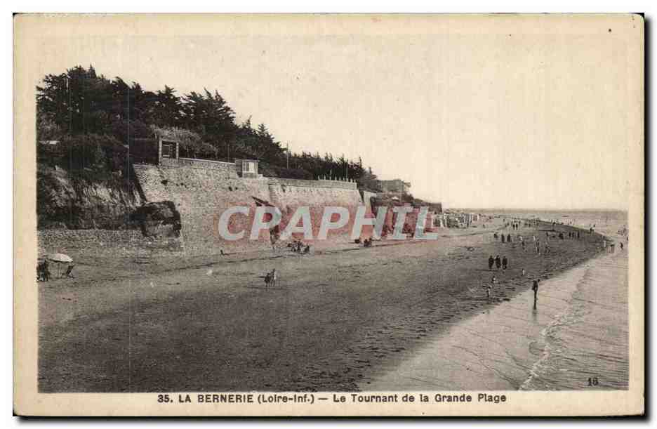 CPA La Bernerie Le Tournant de la Grande Plage