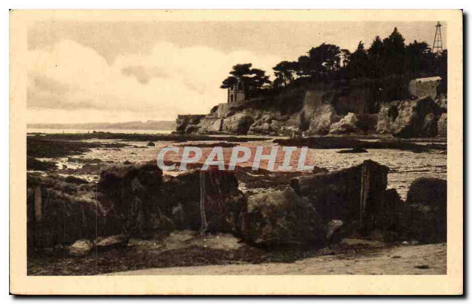 CPA La Bernerie Falaise vers Roche Grise