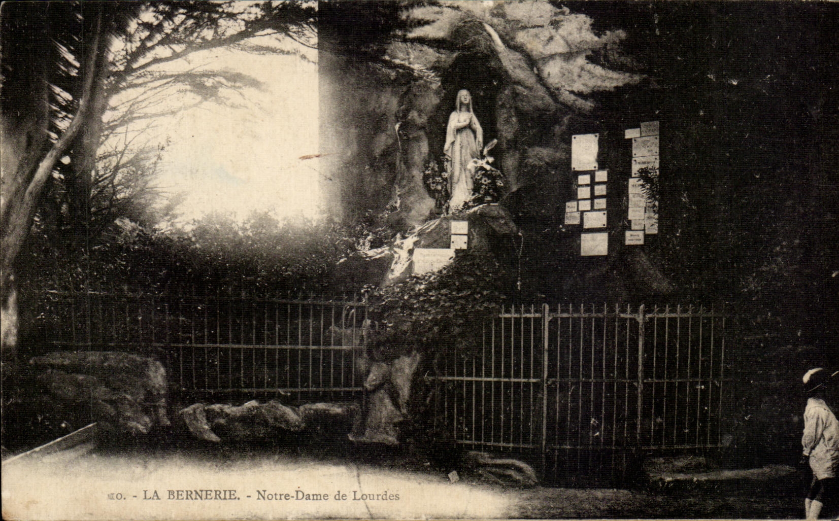CPA La Bernerie Notre Dame de Lourdes