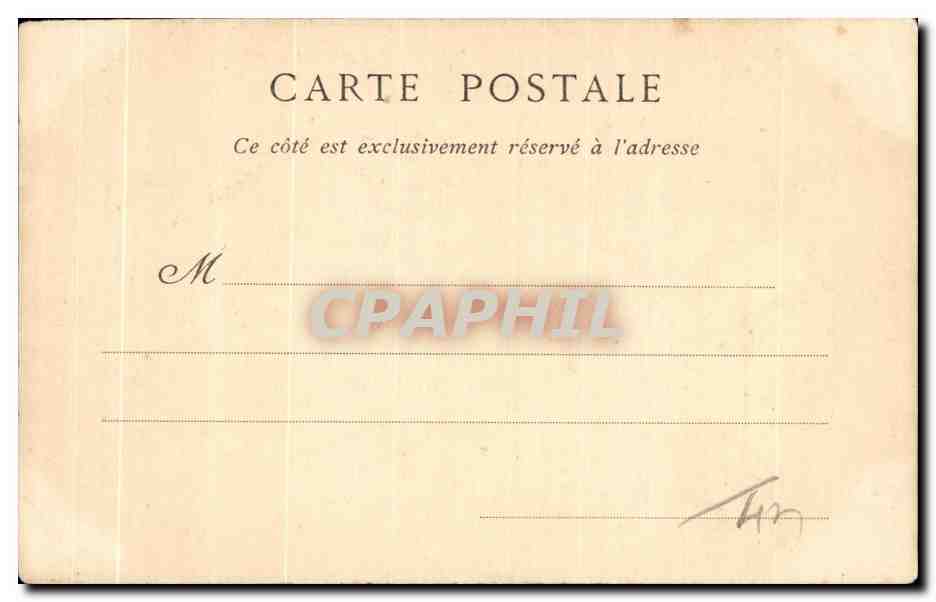 CPA Nantes Tombeau de Francois II  — Rückseite