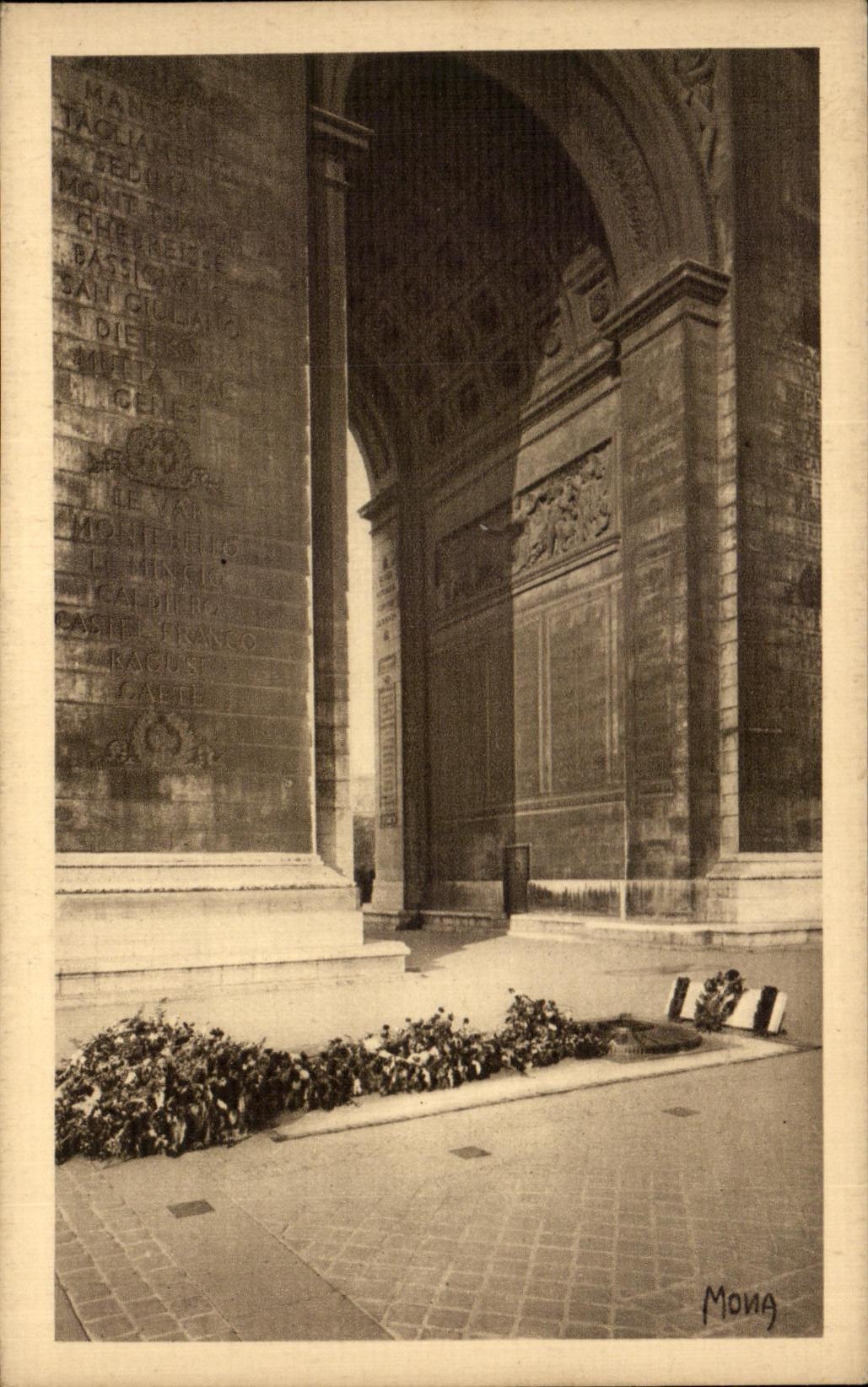 CPA Les Petits Tableaux De Paris La Tombe du Soidat inconnu The tomb of the Unknown Warrior