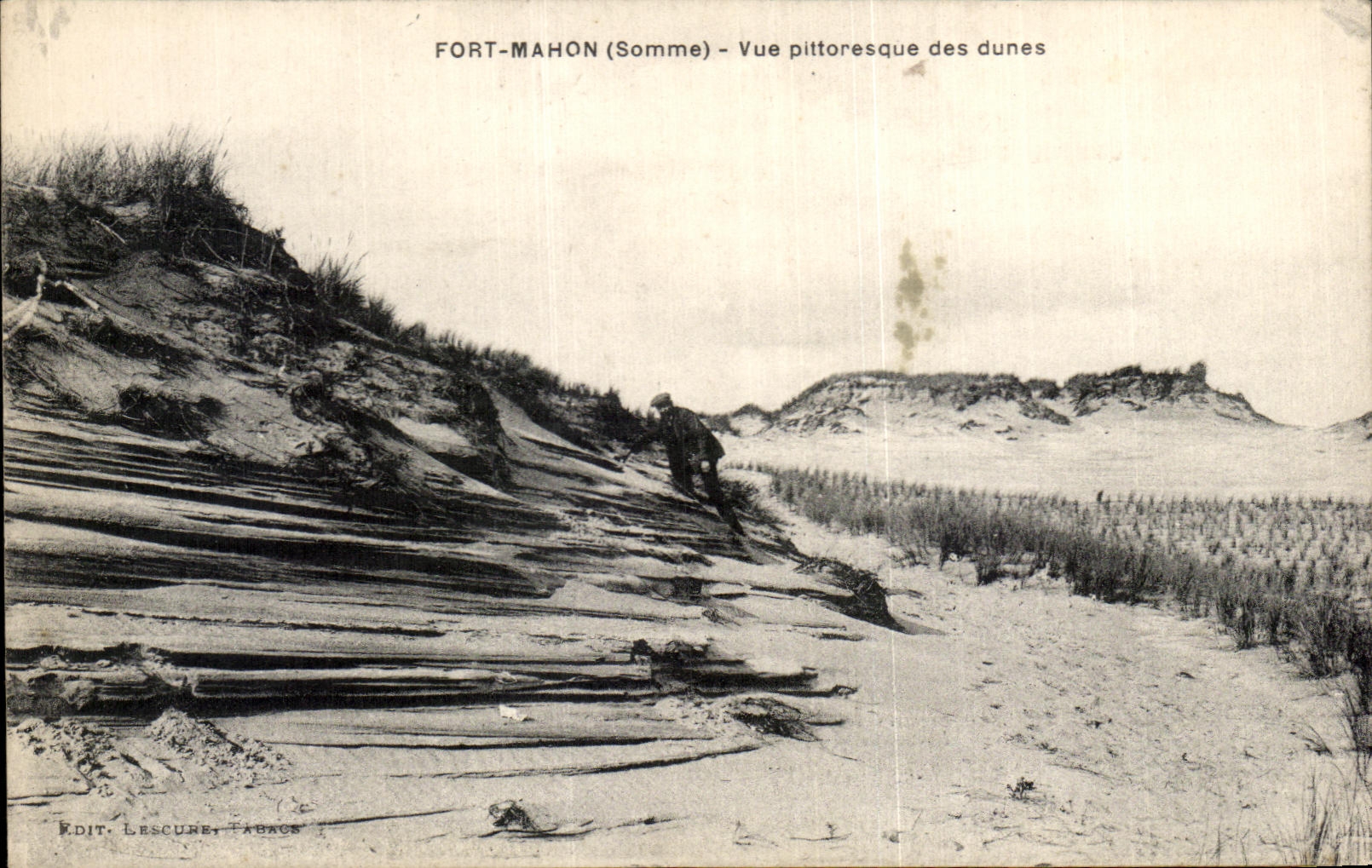 CPA Fort Mahon Vue pittoresque des dunes
