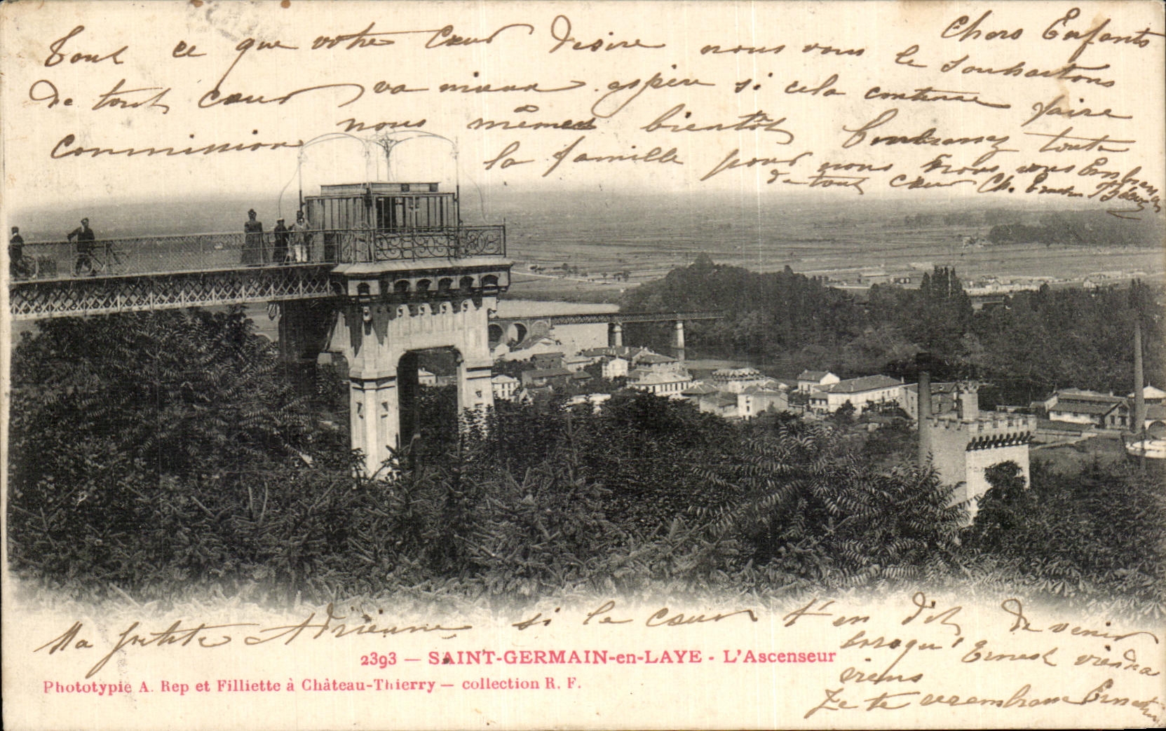CPA Saint Germain en Laye L Ascenseur