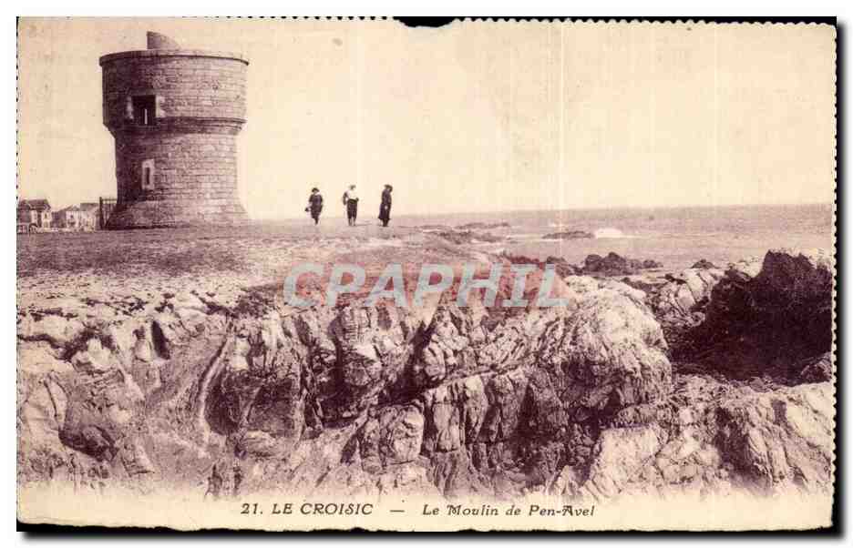 CPA Le Croisic Le Moulin de Pen Avel