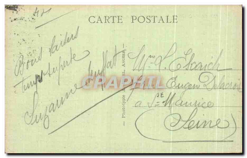 CPA Le Croisic Vue generale sur la Grande Cote — Rückseite