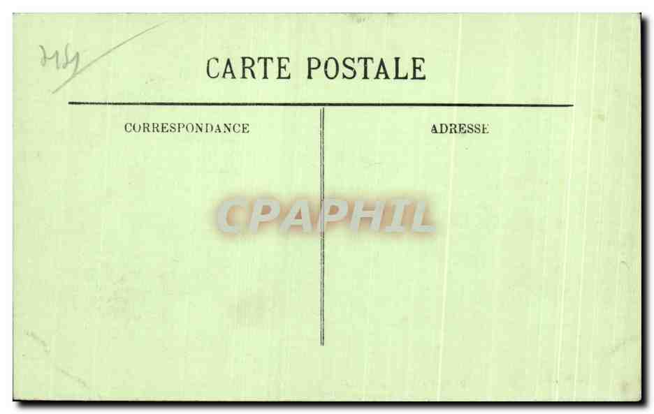 CPA Le Croisic Rochers pres de la Pointe — Rückseite