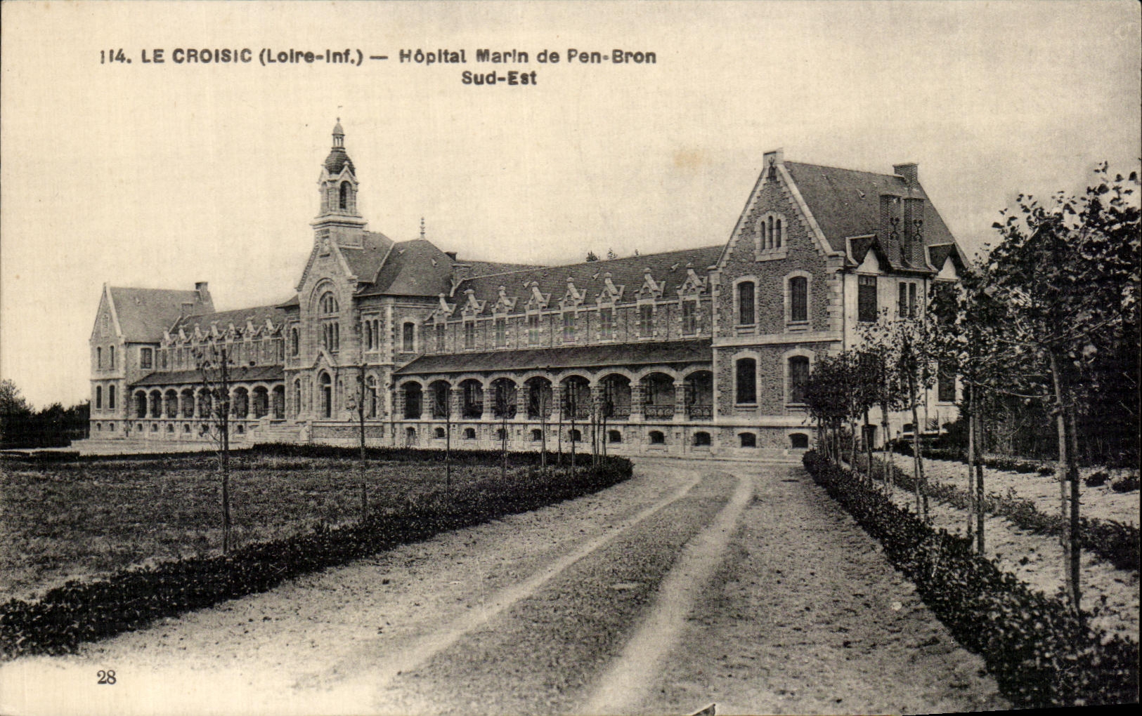 CPA Le Croisic Hopital Marin de pen Bron Sud Est