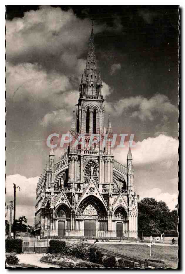 CPSM Rouen Basilique de Bonsecours