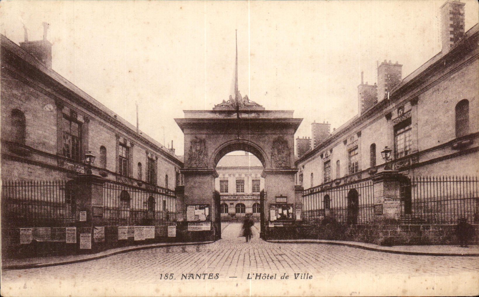 CPA Nantes L Hotel de Ville